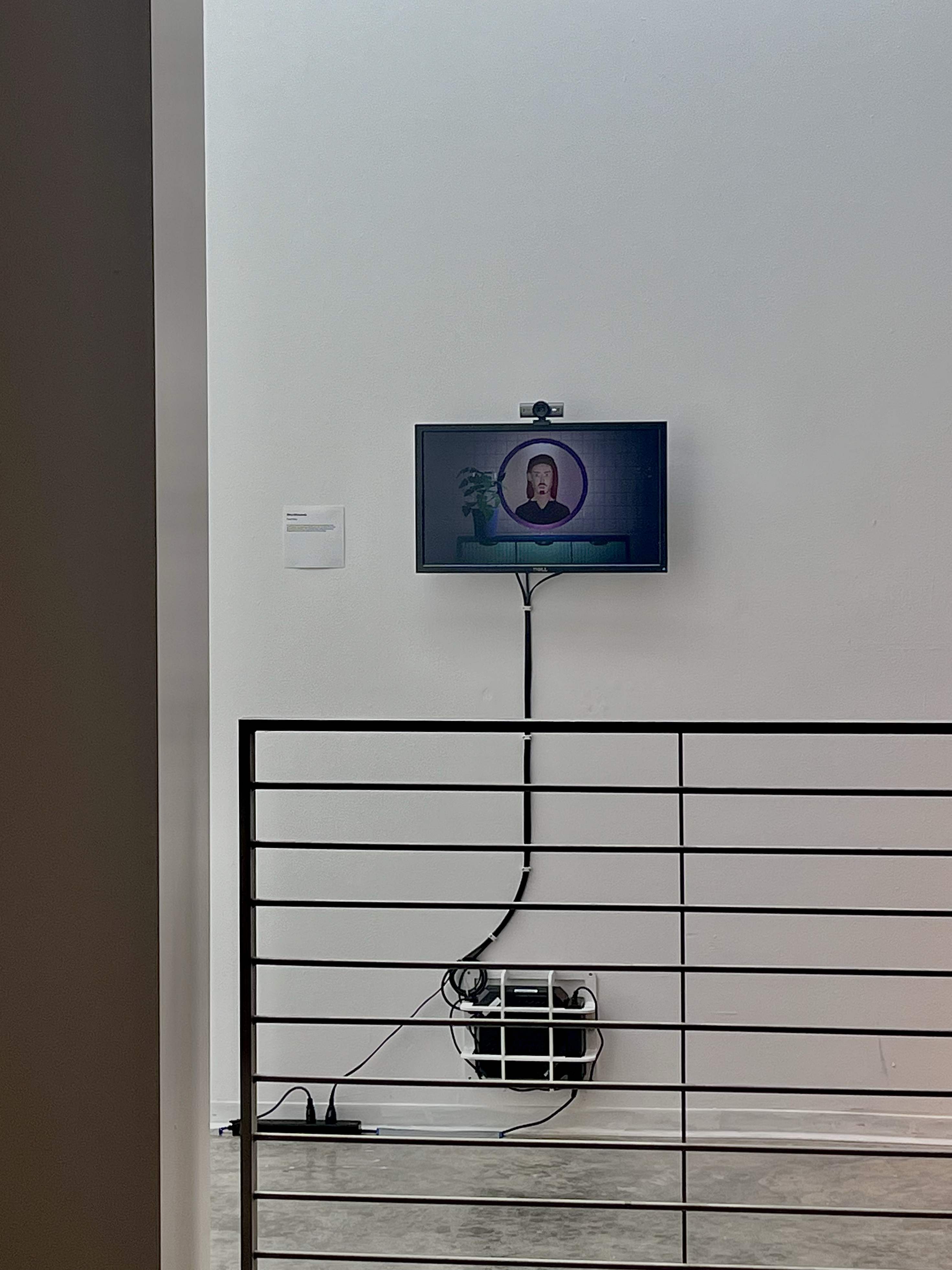 Face Value installation viewed from afar