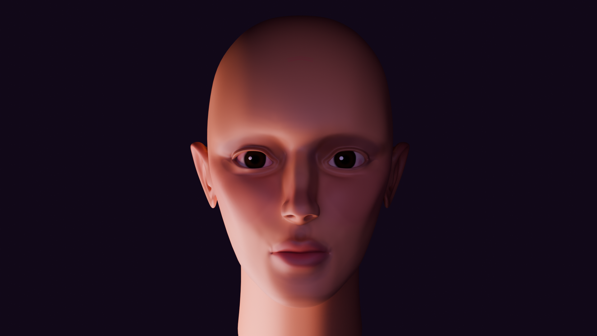 Front view render.