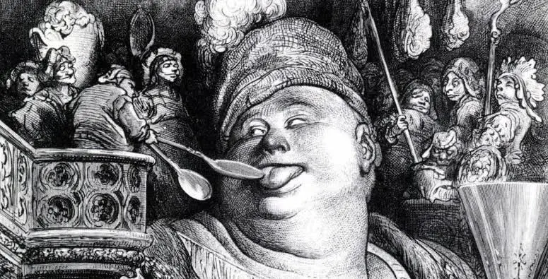 Gustave Doré’s Illustration for Gargantua and Pantagruel